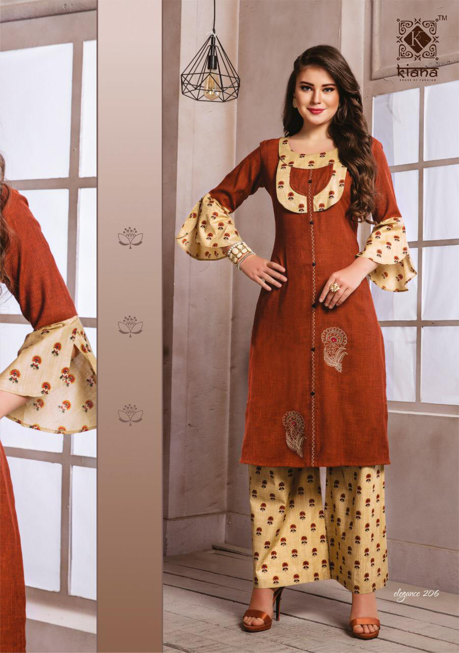 Elegance Vol-2 Kiana Rayon Embroidery Indian Kurti Elegance Vol-2 Kiana Rayon Embroidery Indian Kurti